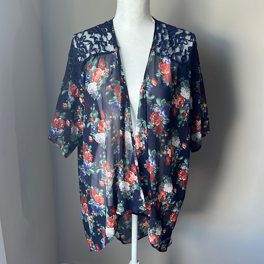 Sans Souci Floral Cover Up